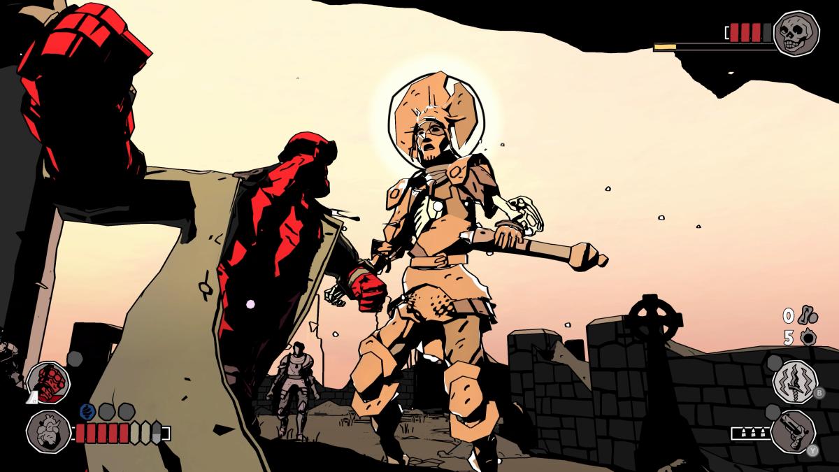 Hellboy Web of Wyrd gameplay preview Gamescom 2023